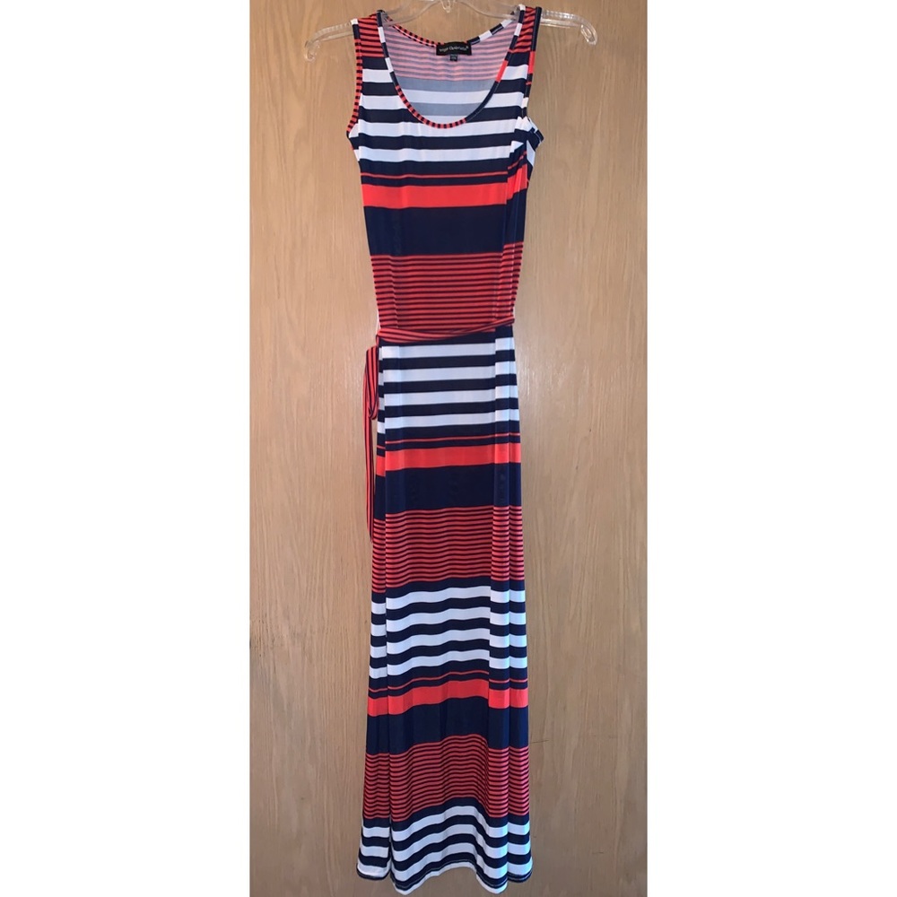 Striped Tank Maxi Dress